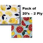 Serviettes, 2 Ply - 33cm - Fruit